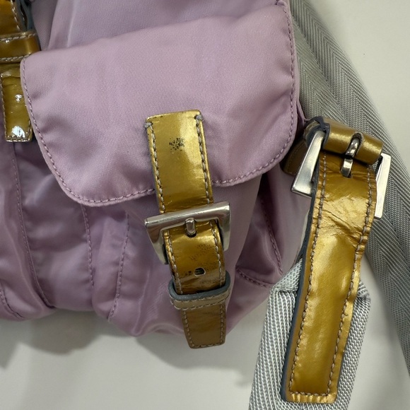 Prada Vintage Lavender Back Pack. Excellent Condition. 100% Authentic. - Picture 13 of 15
